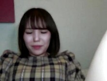 Cute Face Japanese Teen.  Great Smail And Boobs