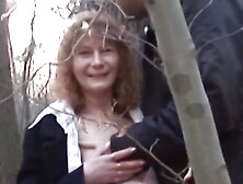 She Gets Excited About Being Fucked Outdoors