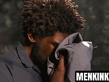 Officer Devin Trez's Huge Dick Stretches Jeremey Spencer Bound And Fucked Hard