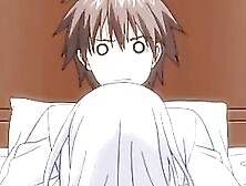 Hentai babe tittyfucks and gets jizzed