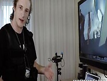 Mesmerizing girl adores bondage and pleasing the police