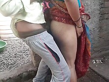 Curvy Indian Bhabhi In Saree Choli Strips And Fucks With Devar Ji