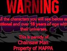 Denji bangs Himeno very hard at Home anime (Chainsaw Chap)