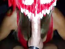 Zorra Enmascarada De Pelo Largo Come Rabo Enorme (Pov)