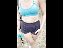 Gorgeous gym girl is ready for some rough drilling after her workout