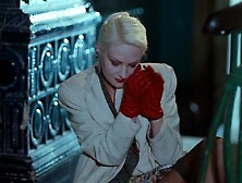 Three Stories nylon stocking strangled