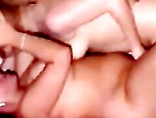 Mother and Daughter in the saune