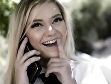 Kyle Mason anal fucking Chloe Foster on top of his man meat