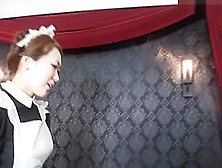 Japanese Maid Ballbusting