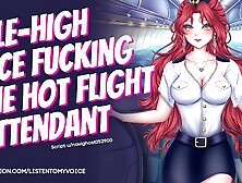 Facefucking the Slutty Flight Attendant [ASMR] [Audio] [Deepthroat] [Submissive Slut] [Sloppy BJ]