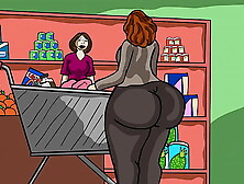 Giant Bum Mrs. Keagan get trouble at the super market (Proposition Season four)