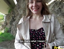 "Public Agent Shyness Unleashed - Arina Shygola & Martin Gun Outdoor Fuck Fest"