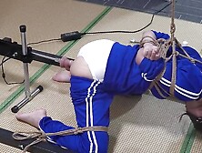 The Uniform Girl Who Enjoys the Thrill of the Cannon Machine