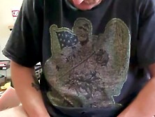 Spun out busting a nut