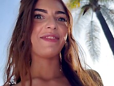 Petite Horny Salome Cllout On My Pov