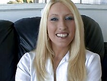 Pretty Blond Mom Is Always Happy When Her Hubby Is On A Business Trip,  So She Can Fuck Around