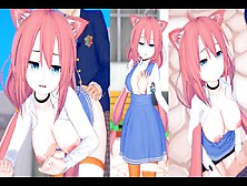 【Vtuber猫宮ひなた】コイカツ！プレイエロアニメ動画(アニメ3Dcgエロゲーム 版権キャラカード