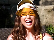 Riley Reid and Arya Fae are a Fantasy Team and discover the hottest stud to screw