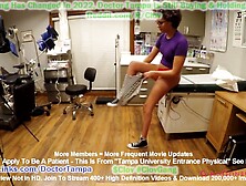 Rebel Wyatt Gets Humiliating Gyno Exam Required For New Students By Doctor Tampa On Tiny Cameras!!!!