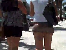 Ass & Butt Not In Jeans But In Short Shorts