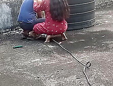 Motor pump ready hubby came to give twat fuck in Hindi instead of payment