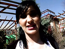 Sandra Ebony excites having 2 rods around 1 in her behind