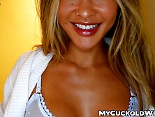 I watch as my hotwife Linda is dominated deep in missionary