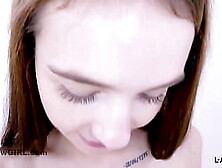 New European Hot Brunette comes to US for employment in Modeling