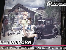 Sex hungry Adelle Unicorn and Adelle at reality clip