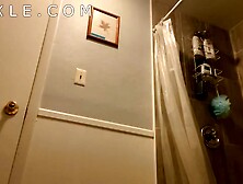 hot teen spied in the shower