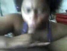 Fat Black Girl Sucking Dick