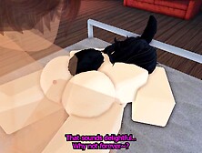 Feeble bunny-beauty gets lost - Roblox RP