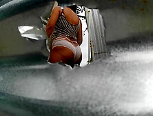 Online cam records charming Hispanic in beach locker room (PERVERT RECORDING)