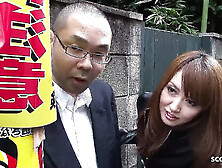 Skinny Japan teen Cari fucked by boss and coworkers in threesome