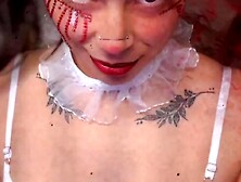 Preparándome para este halloween, te gustaría acompañarme?