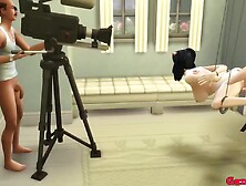 Dragon Ball Porn Goku sees the Clip of his Beloved