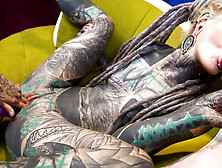 Alternative Threesome with Anal Gapes and Facial Cumshot