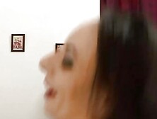 Four stunning German chicks in action with two hard cocks