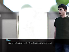 A Ghostly Desire Ep two Marc helped Rebecca repair the garage door