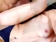 PetiteHaileysScott - PetiteHaley'sSmallTits Fucked Hard On The Couch