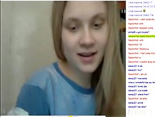 Blonde Girl Spreads Her Pussy For Tons Of Strangers Online