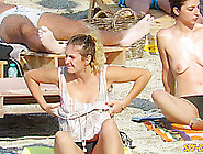 Sexy Bikini Topless teen 18+ Amateur Beach Video