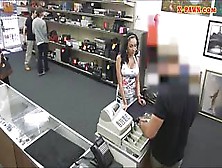 Busty Latin Chick Fucked By Pawnkeeper At The Pawnshop