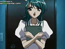 Hentai sweet teen in uniform has sex