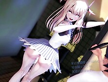 MMDSex Illya sex in the bathroom