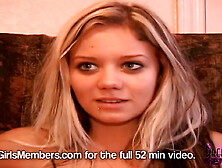 Teen 18+ Video First Timer Answers Sex Questions Buck Naked & Masturbates - Dreamgirlsmembers