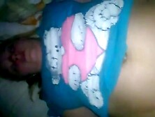 Son touches mother's pussy while she sleep