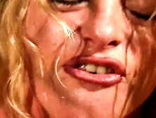 Classic blonde MILF slut enjoys hardcore fuck