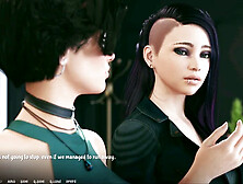 Busty mom with a nice butt in a visual adventure