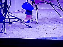 She Just Got a Pedicure